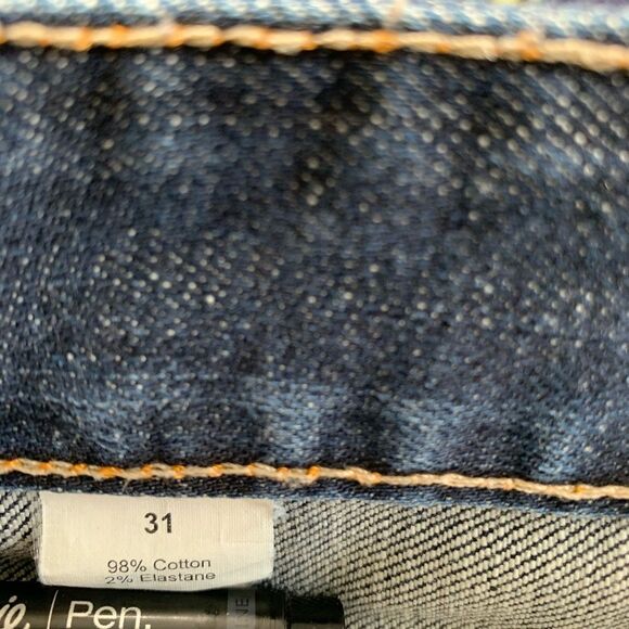 J. Crew Dark Wash Denim Mini Skirt - Picture 6 of 6